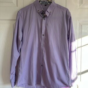 Men's Purple Dress Shirt